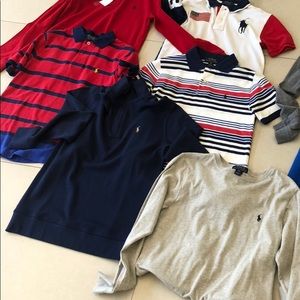 Ralph Lauren boys polos size 12-14